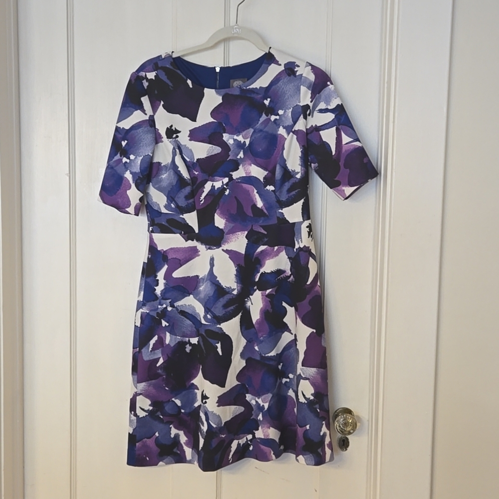 Vince camuto dress in shades of purple
